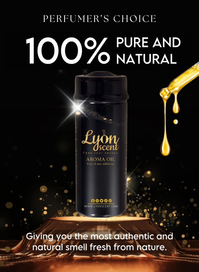 Lyon Scent Aroma Oil, 100% Pure Oil, Perfume for Air Freshener, Diffuser Aroma, Fragrance Oil, Air Freshener Oil refill, Essential Scented Oil, Luxurious Scent (REFRESH) - Image 3